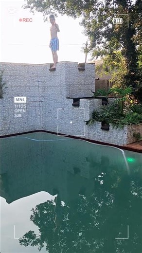 Would YOU Jump?! High Wall Pool Jump Challenge