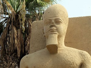 Ramses II Statue in Cairo, Egypt