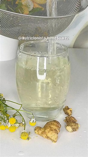 Chamomile and Ginger Infusion #Infusion #Chamomile #Ginger