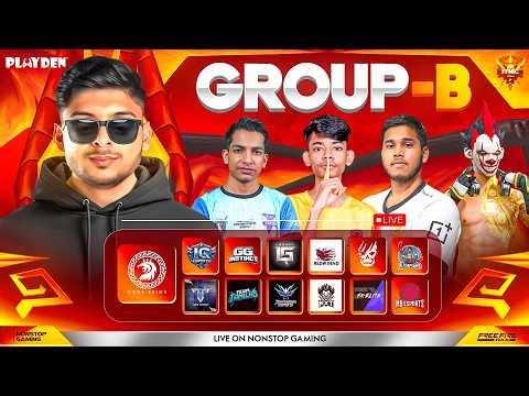 FFMIC ARENA QUARTER FINAL GROUP-B 🥶🔥 || GDR, NXT, OP, GG ZUTSU #nonstopgaming