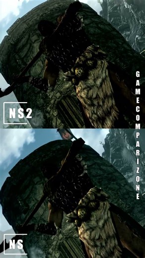 ONLY 30 FPS? The Elder Scrolls V: Skyrim Switch 1 vs 2 comparison