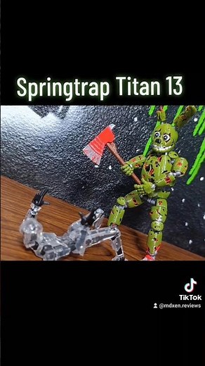 Springtrap Titan 13 #t13mission #fnaf #springtrap #fivenightsatfreddys #dummy13 #titan13