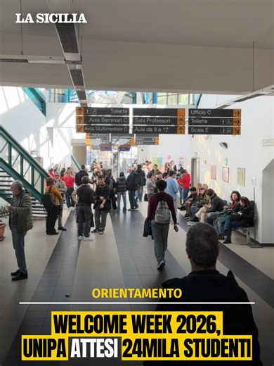 Welcome Week Unipa Palermo: Orientamento Studenti