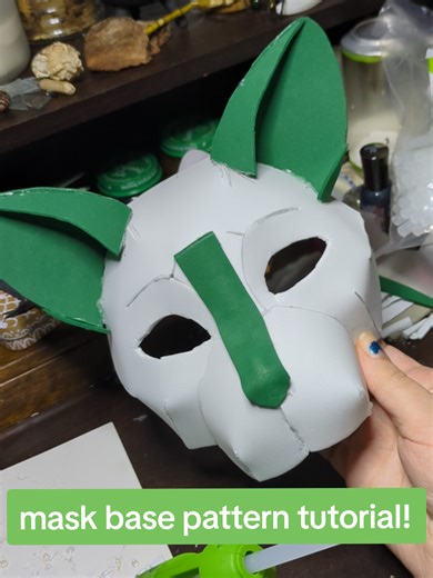 finally, here's a full tutorial on how to assemble my therian mask/cat mask pattern bundle! there are fox variants as well for the muzzle and ears :3 With this, you can make all the masks you want without having to buy packs from amazon ever again! Plus, you can make foam or even plastic bases, to make completely waterproof masks check out my patterns in the 🔗 in my b10! #therian #therianmask #catmask #tutorial #fursuit