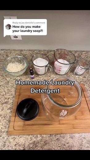Homemade Laundry Detergent Recipe with Borax and Essential Oils