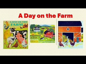 A DAY ON THE FARM little golden book photo story read aloud kids narrated audiobook early readers