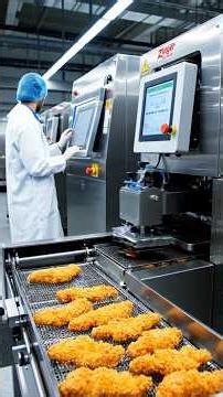 Inside The Crispy Chicken Factory | Crispy Chicken Making Process