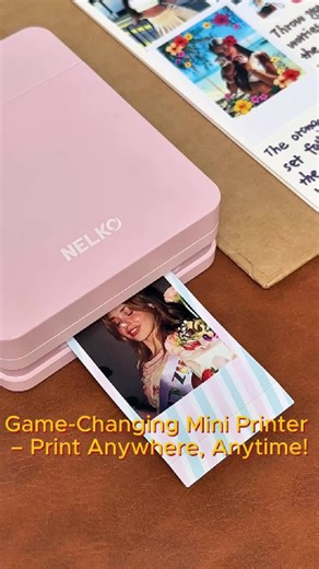 Versatile Photo Printer: Print Anywhere with Ease!