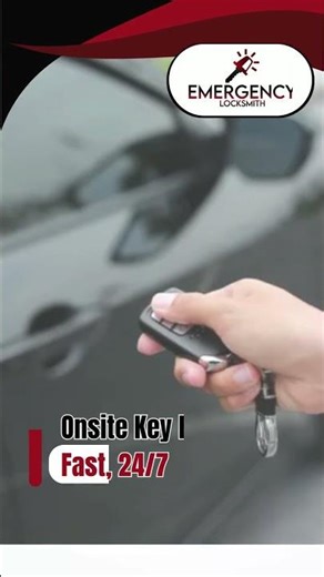 No dealership visit, no wasted time, Emergency locksmith