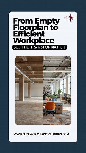 From Empty Floorplan to Efficient Workspace — See the Transformation Designing a functional workspace takes more than just placing furniture. It takes strategy, experience, and an understanding of how people work best. At Elite Workspace Solutions, we use modern space-planning tools, trusted manufacturers, and professional installation to bring your vision to life. Watch how a blank room becomes a productive, well-organized environment — all handled by our team from start to finish. Ready to sta