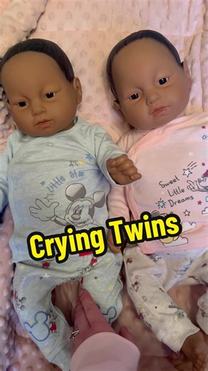 Caring for Crying Twin Baby Dolls: A Realistic Experience
