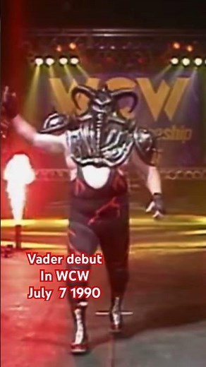 Big van Vader debuts in wcw