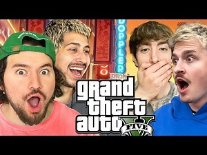 The Most HILARIOUS GTA Heist We’ve Done!! w/ Reggie, Crawford & Rec (HEIST #2)