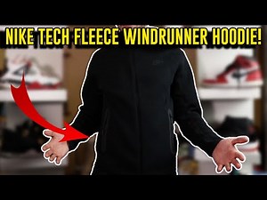 IS NIKE TECH FLEECE WINDRUNNER HOODIE WORTH IT | ON BODY REVIEW