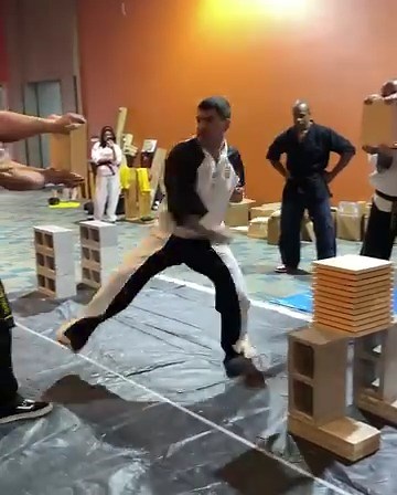1.8M views · 5.3K reactions | Men’s Black Belt 3 Directional Power Board Breaking Challenge #karate #martialarts #taekwondo | Point Fighter Live | Facebook