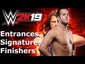 WWE 2K19 Entrance/Signatures/Finishers: Roderick Strong