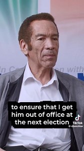 Former president of Botswana Ian Kharma just before elections | Zambian Watchdog