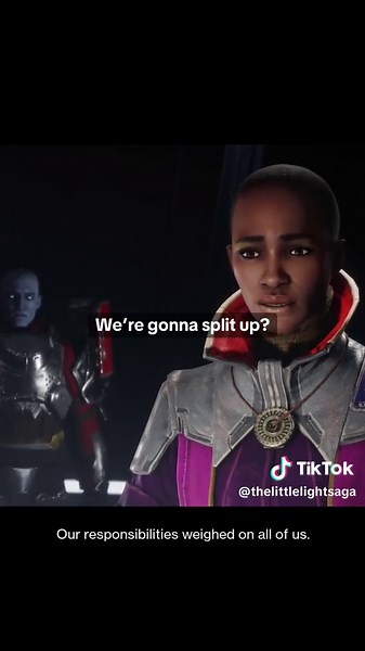 I couldn’t let her watch the end😭 #littlelight #destiny2 #familygames #gaming #anniversary #cayde6 #destiny