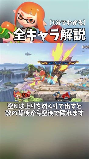 A 1-minute guide to all characters: Inkling edition #shorts #SmashBrosSP #Inkling #AllCharacterGuide
