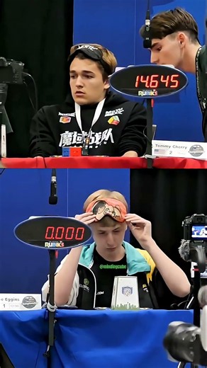 faster vs slower cube solving with blindfold