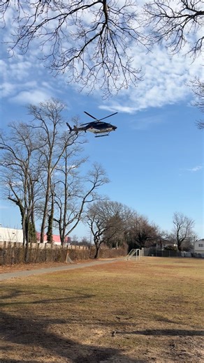 Today, the Massapequa School District celebrated Law Enforcement Appreciation Day and students at Unqua Elementary School were treated to a helicopter flyover and landing by the Nassau County Police Department! | Massapequa Public Schools