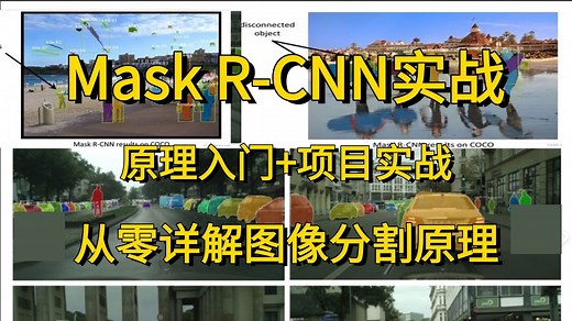 【附完整源码】不愧是全B站最详细的Mask R-CNN网络详解了，AI大佬手把手一小时教你基于MASK-RCNN框架训练自己的数据与任务！AI/NLP/研究生