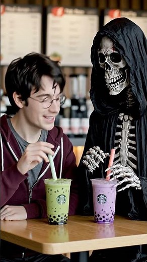 Boba 😀 #Harry Potter #Grim reaper