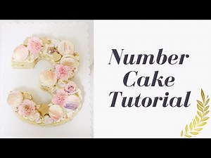 NUMBER CAKE TUTORIAL