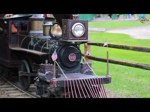 Lot #2104 - C.P. Huntington Brookfield Zoo Train by C. Foster