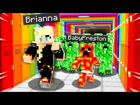 So I Took Baby Preston to Pranking School... - Minecraft