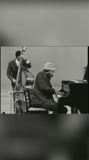 Thelonious Monk Quartet live in Norway, 1966. A central architect of modern jazz, Monk reshaped the music through his singular compositions and percussive piano style. Joined by longtime collaborator Charlie Rouse, with Larry Gales and Ben Riley, this performance captures a defining chapter of his legacy, preserved so the music and its makers endure. | Jazz Foundation of America