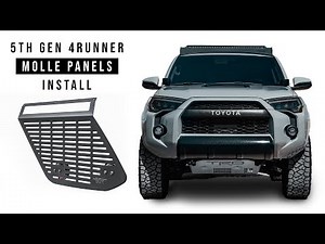 4Runner 5th Gen Molle Panel Install Video