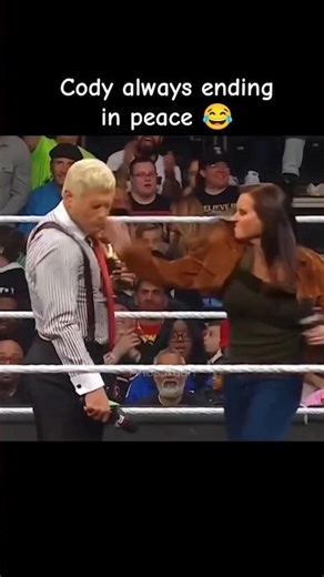 Cody always ending in peace 😂 #nxt #aew #wweraw #romanreigns #cmpunk #sethrollins #shorts #ytshorts