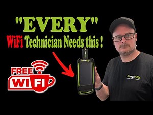 EVERY WiFi Technician Needs A NetAlly Aircheck G3 !! ‪@netallynetworktestingtools‬