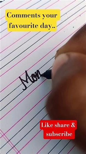 How to write cursive writing, normal pen, make a perfect writing, By Pinky Sharma.#ytshorts #english