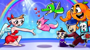 [ANIMATION] Hugging Brainlots! 💖 Angel Cappuccina's So Lovely! 😇💕| Brainrot & Sprunki Animation | Zippy Animation