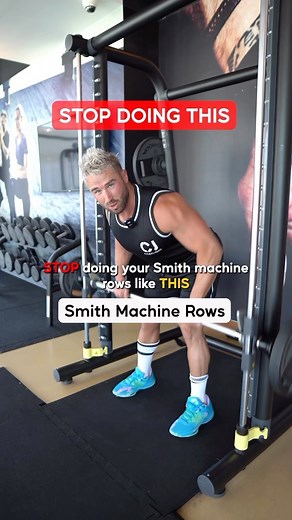 ✅ THE SECRET TO TRAINING YOU BACK SAFELY… ✅ This Smith Machine Row is a fantastic exercise to build your back. For maximum results make sure you… 1️⃣ Start from an upright position 2️⃣ Keep your torso as stable as possible 3️⃣ Keep the movement controlled and go to failure - the exercise is supper safe when done correctly Hit like if you agree ❤️ & 👇 Comment below with any questions👇 | Charlie Johnson