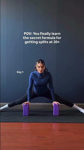 HOW TO DO THE SPLITS AS AN ADULT IF YOU’RE NOT FLEXIBLE 😬⬇️ Step 1: Stop believing the lie that