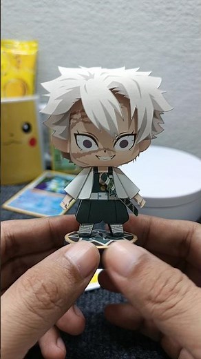 Sanemi Shinazugawa: Papercraft (Demon Slayer)