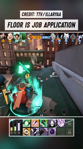 Floor is a job application 😬👉🤠 #deadlock #deadlockclips