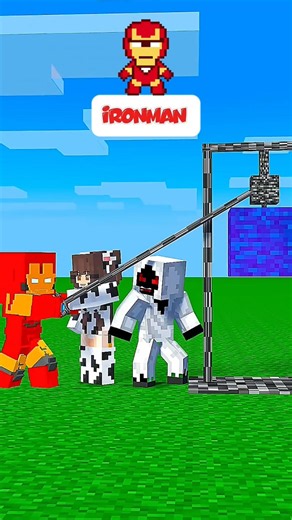 🔥 Can Superheroes Survive This Impossible Minecraft Challenge? 😱 #minecraft #minecraftshorts #new