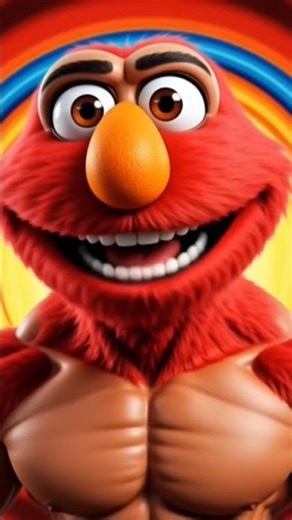 Elmo and the rock funny fusion!