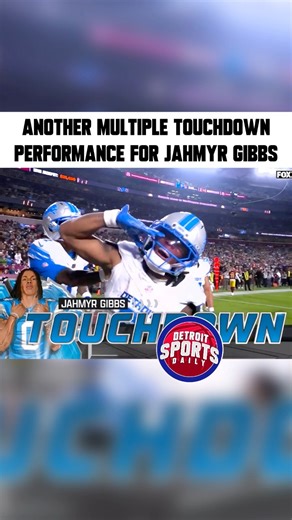 19 reactions | Not even midway through the second quarter and #Detroit’s Jahmyr Gibbs already has TWO touchdowns‼️️ | Detroit Sports Daily | Facebook