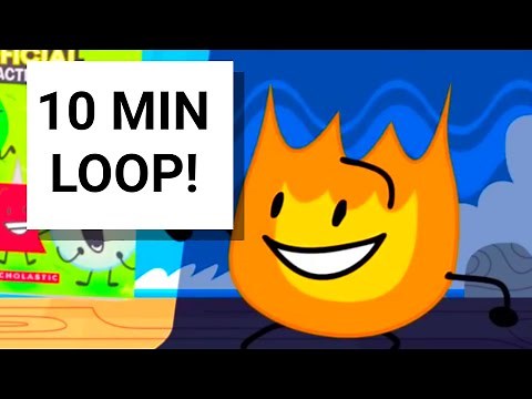 Battle for Dream Island: Official Character Guide 10 Minute loop!