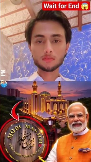 [Indian pM make a masjid 🕌] Kya such ma India ma ya masjid PM modi na manay he #animatic