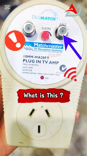 If People know This Gadget | Matchmaster TV Reception Systems #tv #device #real