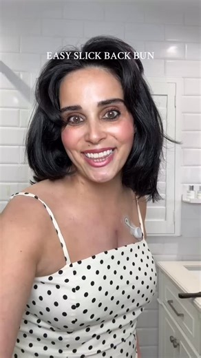 3.5K views · 222 reactions | Easy slick back bun tutorial #hair #hairtutorial #grwm #morningroutine #beauty Products I used: @incommon @daehair | Leah Smith | Facebook