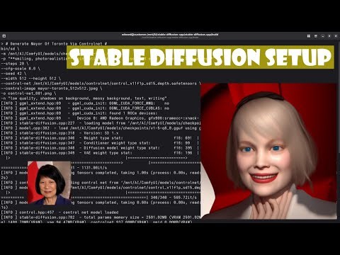 How to Set Up Stable Diffusion v1.5 1B with AMD Instinct Mi60 | Ultimate AI Image Guide!
