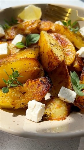 #Potato Lovers! You NEED These #Greek #Potatoes ASAP 🥔✨ #shorts #shortscooking