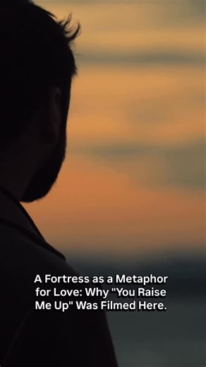 🤗 Stepan Hauser's fan page on Instagram: "Hauser's new video for his cover of "You Raise Me Up" premiered on the eve of Valentine's Day. But attentive viewers noticed something more than just a pretty picture. The Golubac Fortress in Serbia, the filming location, was chosen for a reason. 🏰 What does this fortress represent in the context of the song? An unshakable pillar. For seven centuries, this stronghold has stood on a cliff by the Danube, having survived storms and time. It is a visible i